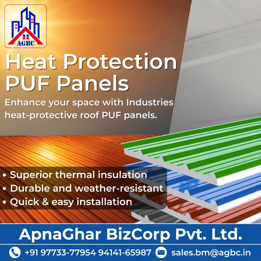 Puf Panel - Application: Industrial & Commercial Roofing