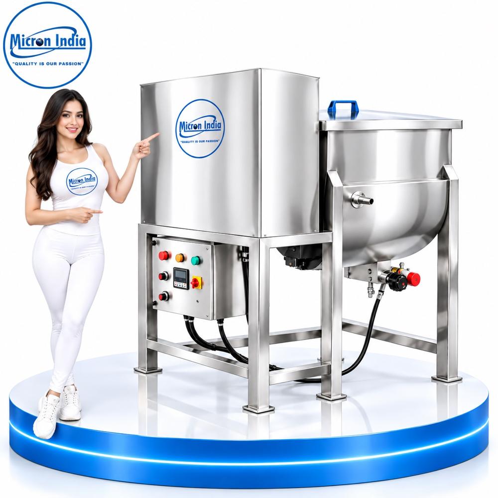 50Kg Jackated Ribbon Blender With Vfd & Temperature Control - Application: Mixing