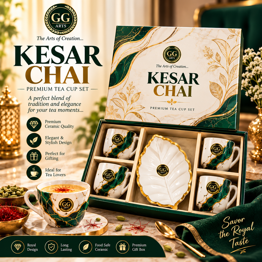 Tea Cup Set - Ceramic Type: Porcelain / Ceramic (Confirm With Supplier)