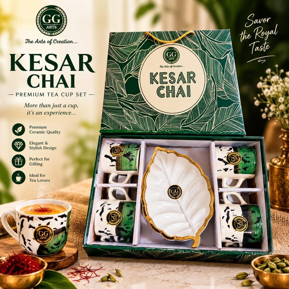 Tea Cup Set - Ceramic Type: Porcelain / Ceramic (Confirm With Supplier)