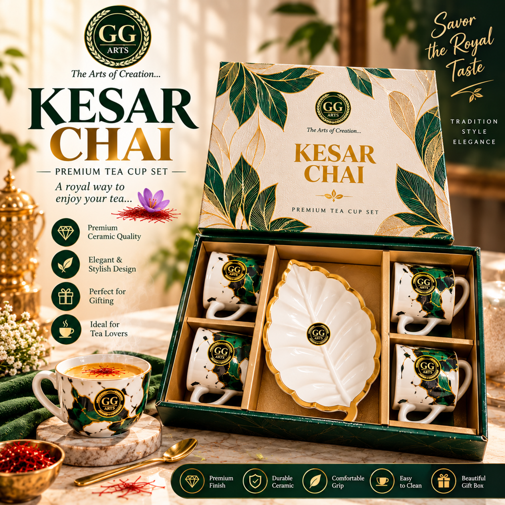 Tea Cup Set - Ceramic Type: Porcelain / Ceramic (Confirm With Supplier)