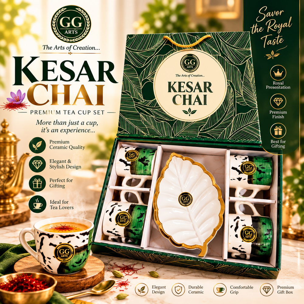 Tea Cup Set - Ceramic Type: Porcelain / Ceramic (Confirm With Supplier)