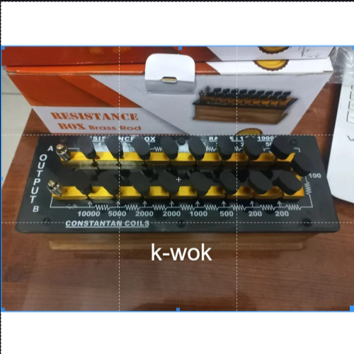 K-Wok Resistance Box 1 To 10000 - Accuracy: 0.1% %