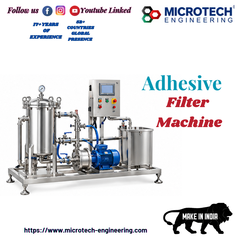 Adhesive Filter Machine
