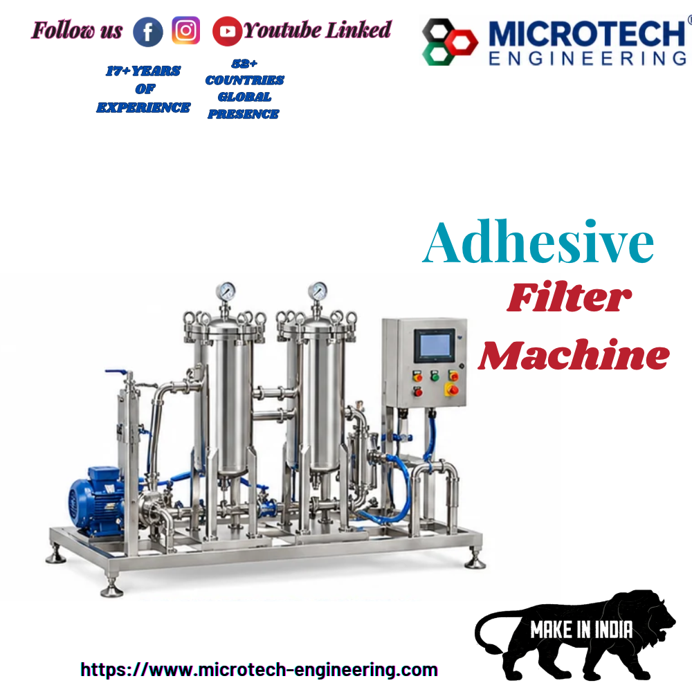 Adhesive Filter Machine