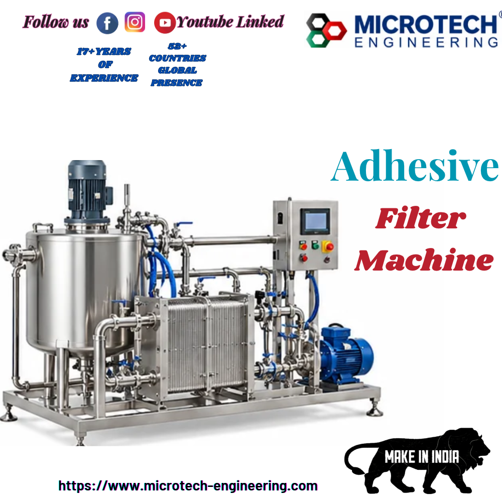 Adhesive Filter Machine