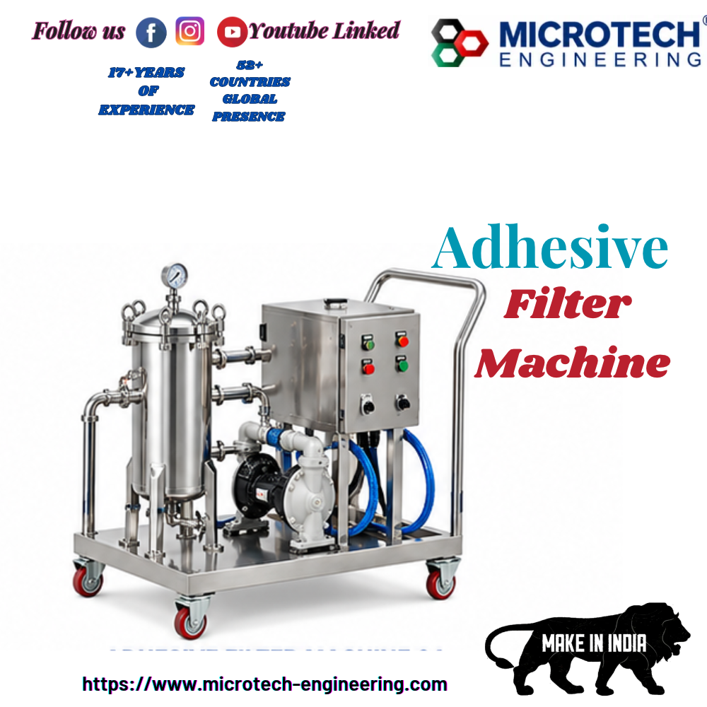 Adhesive Filter Machine