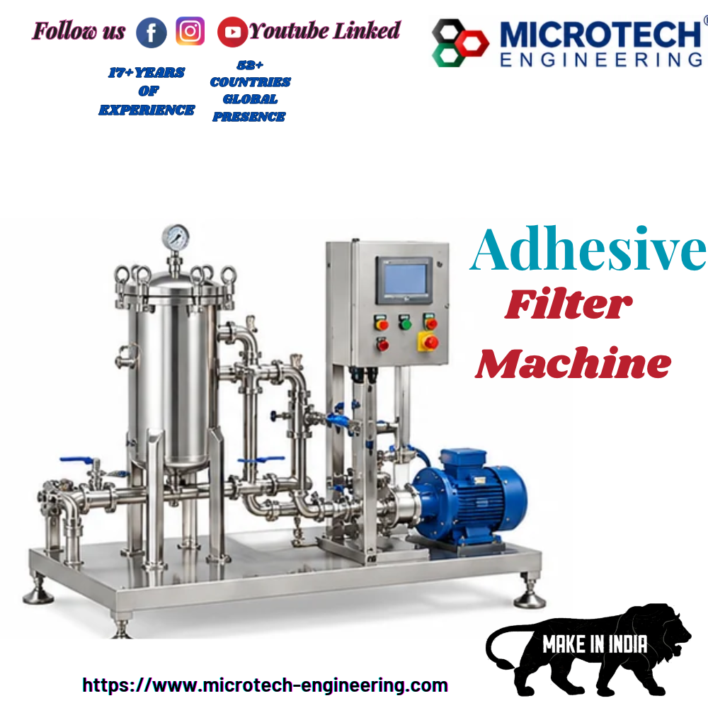 Adhesive Filter Machine