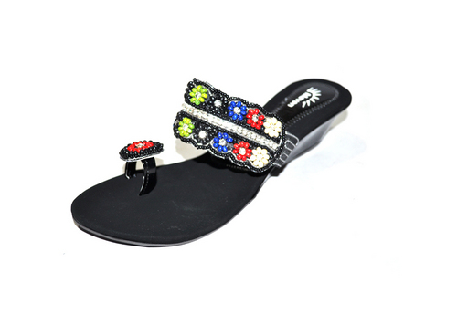 Ladies embroidered Slipper