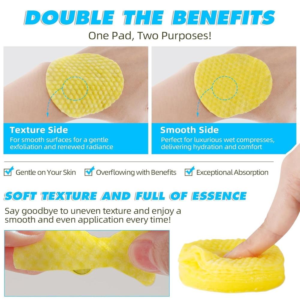 Kojic Acid And Turmeric Cleansing Pads