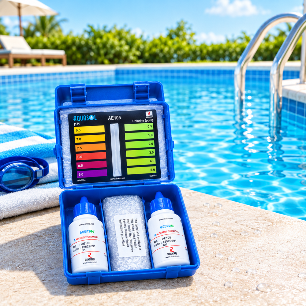 Swimming Pool Test Kit(pH + Free Chlorine)