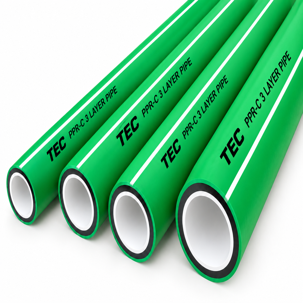 Ppr C Pipe - Color: Green