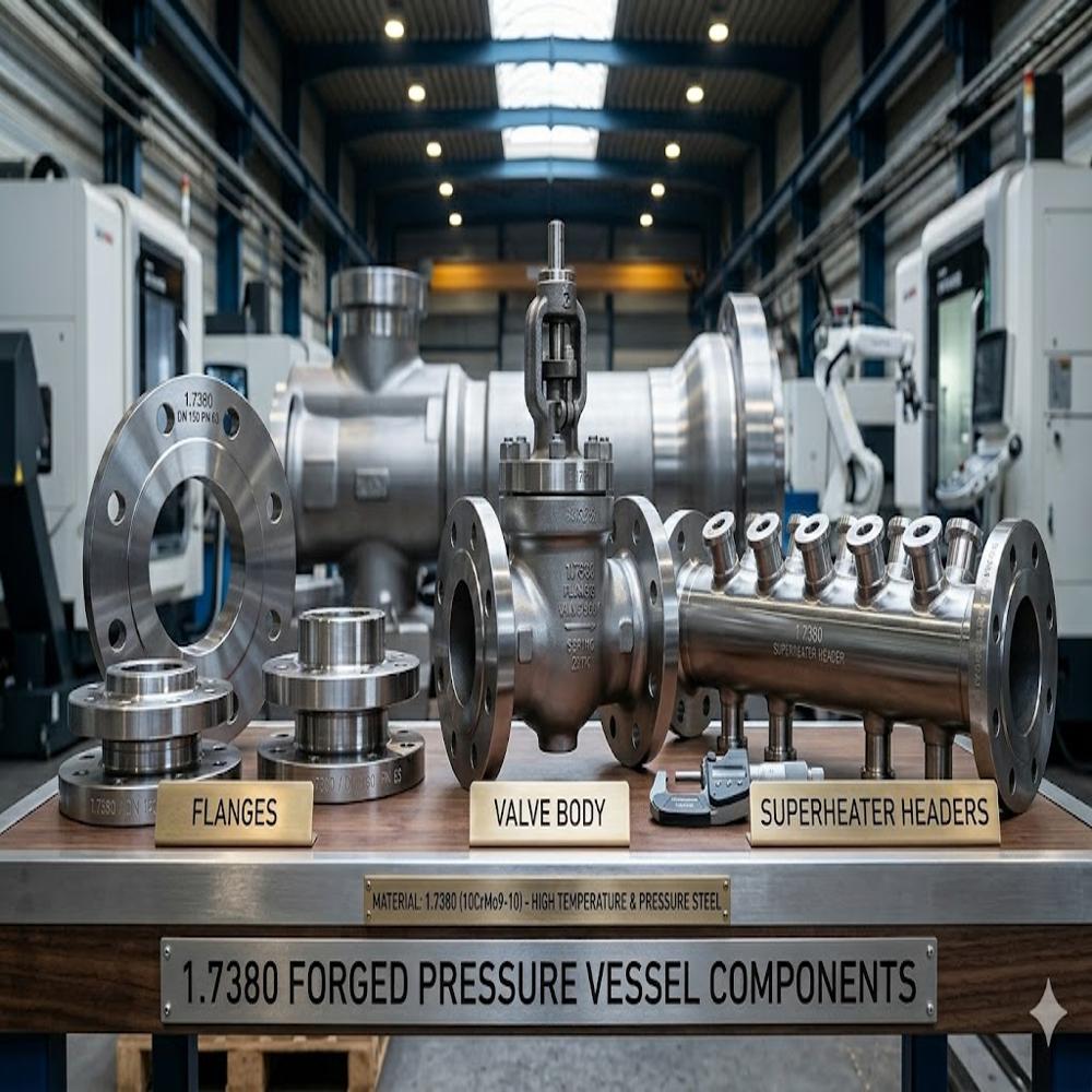10CrMo9 10  W.Nr. 1.7380 A182 F22 2.25Cr-1Mo Steel Forgings for Hydrogen Reactors and Pressure Equipment Flanges, Tubesheets and Bars Jiangsu Liangyi