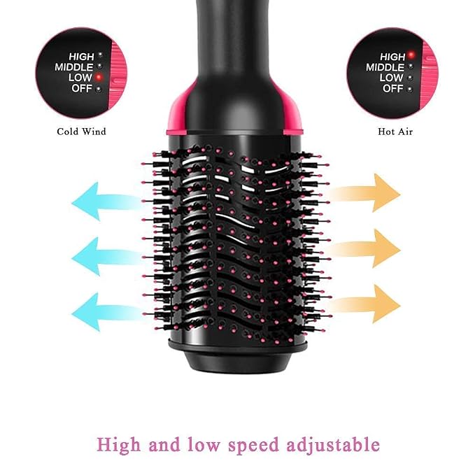 One Step Hot Air Brush 3 in 1 Hair Dryer