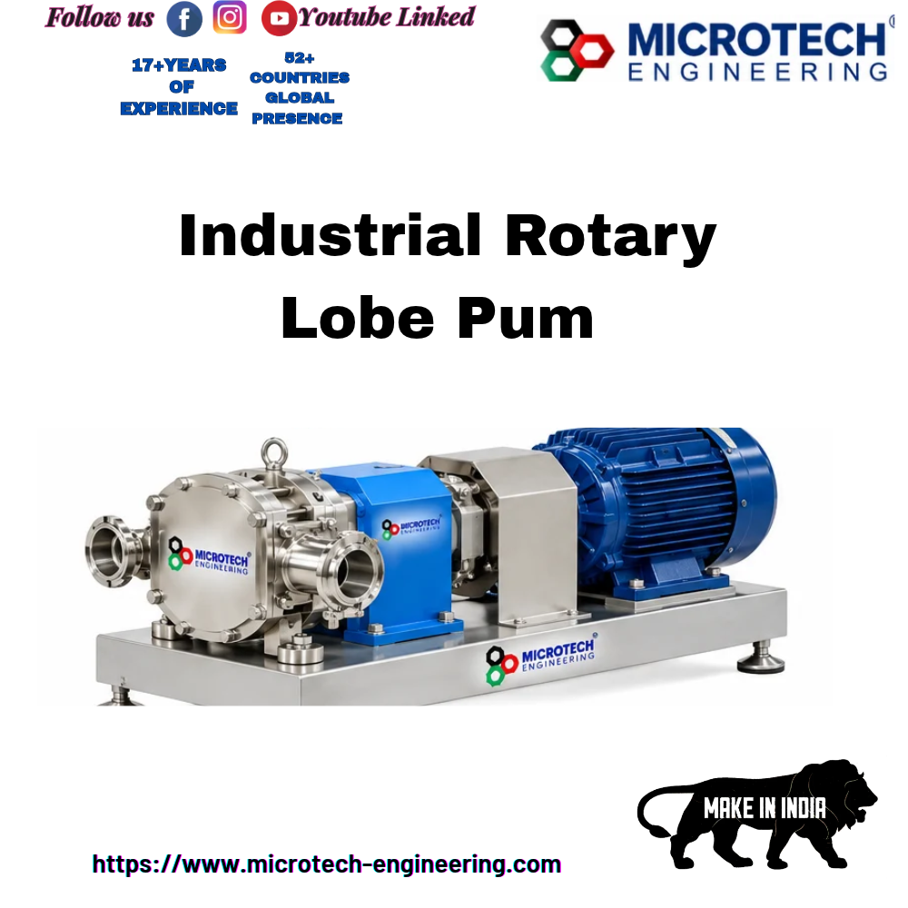 Industrial Rotary Lobe Pum
