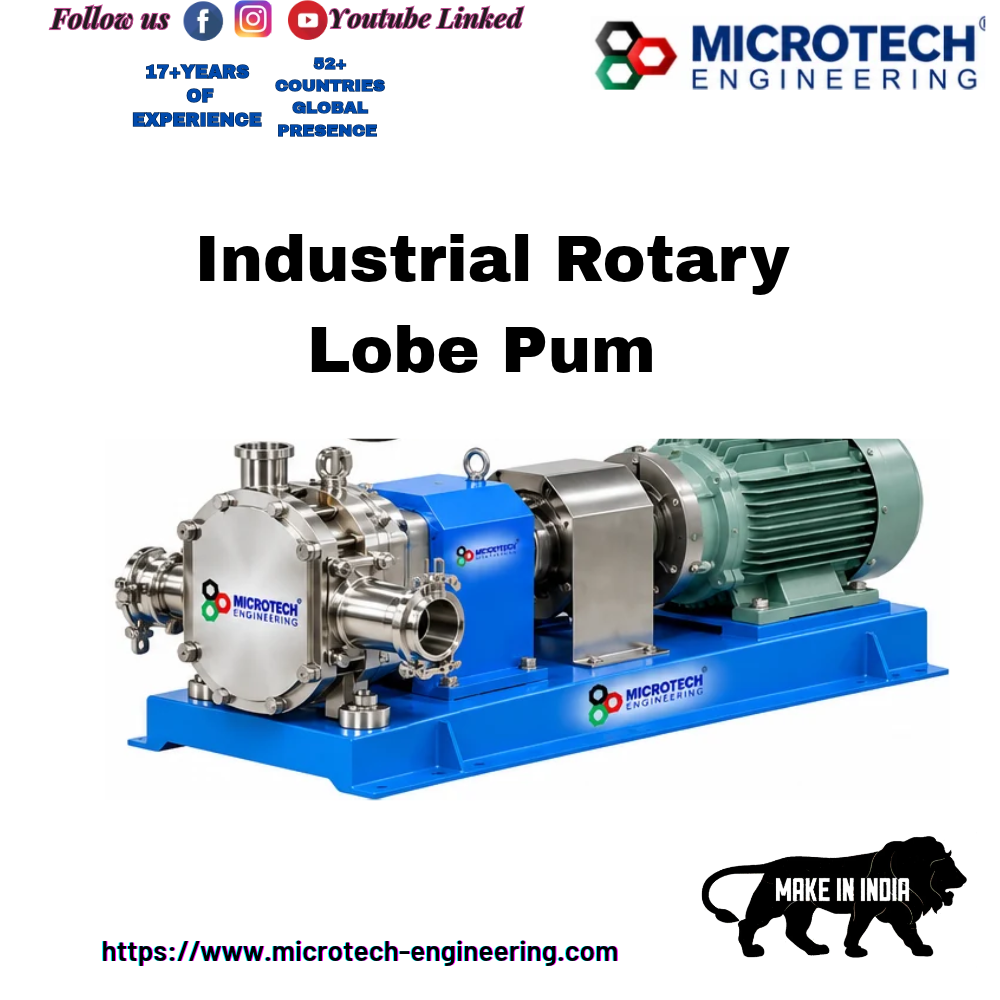 Industrial Rotary Lobe Pum