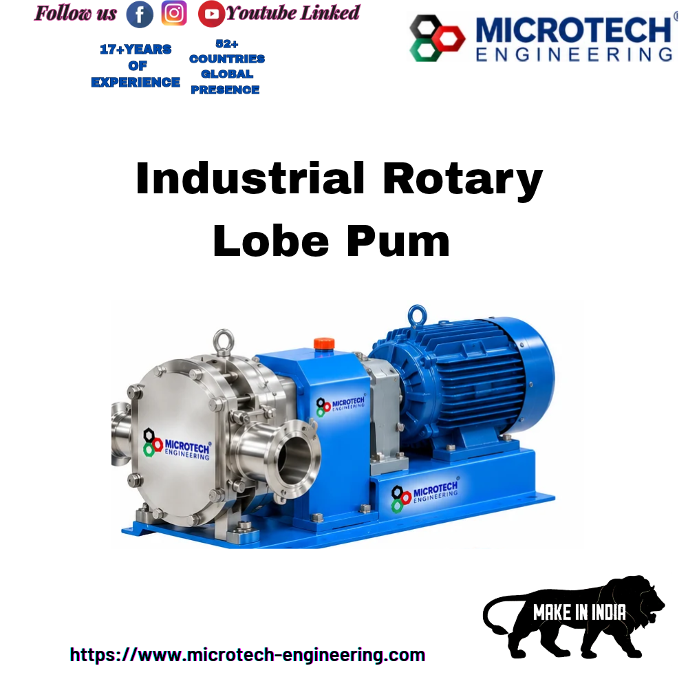 Industrial Rotary Lobe Pum