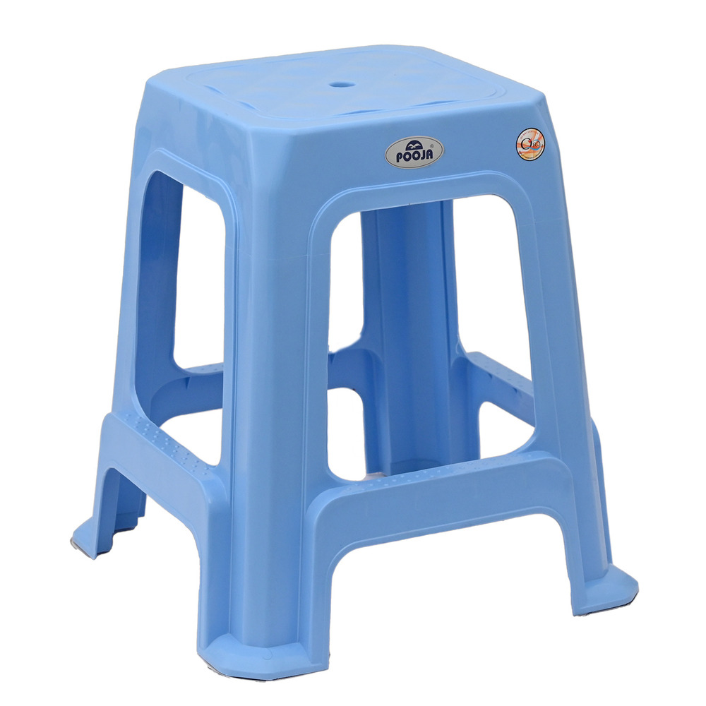 Pooja Square Plastic Stool