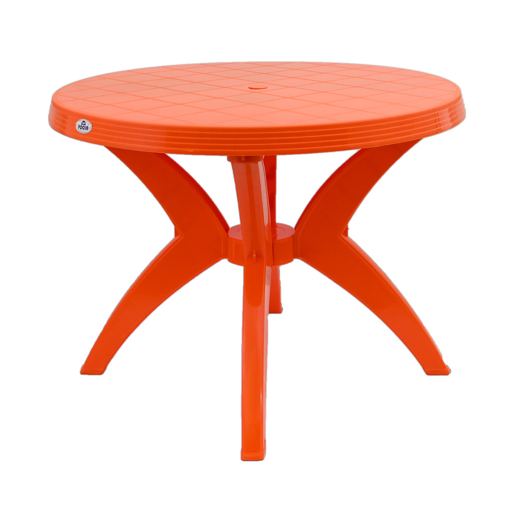 Pooja Round Plastic Dining Table
