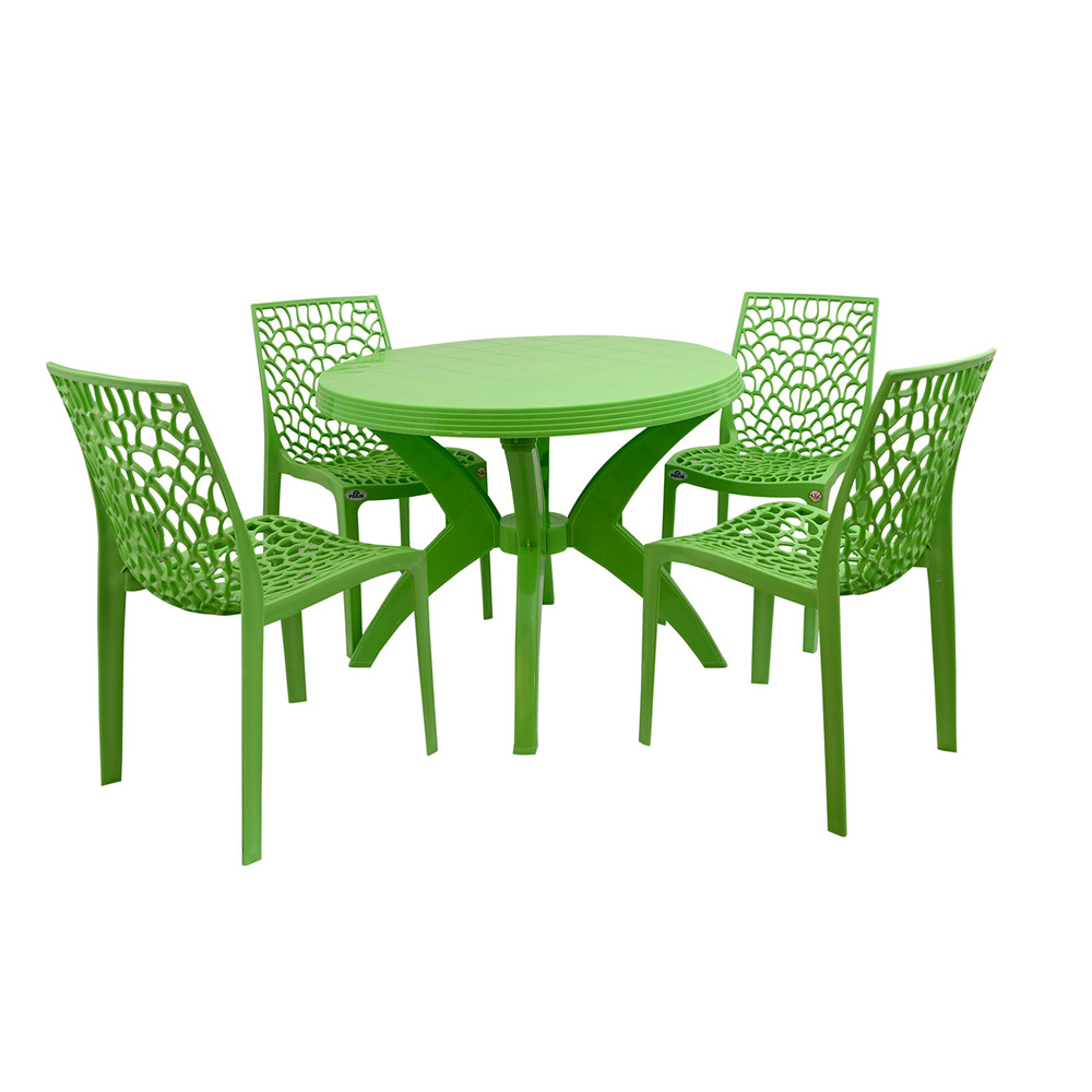 Pooja Round Plastic Dining Table