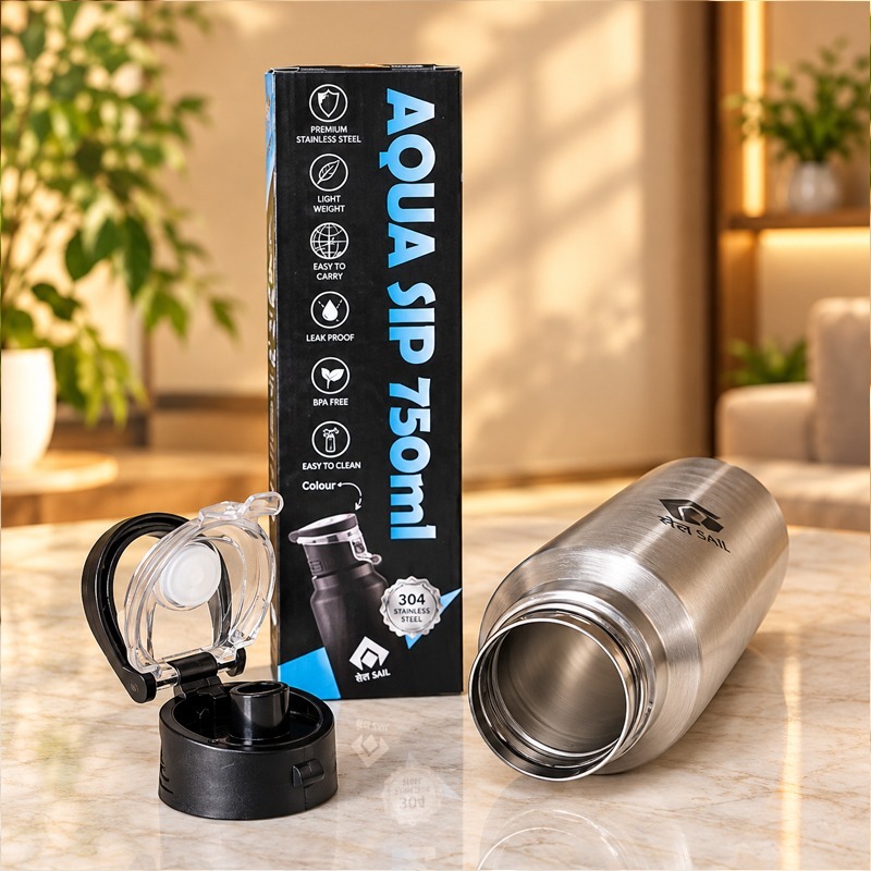 SAIL Aqua Sip Stainless Steel Water Bottle