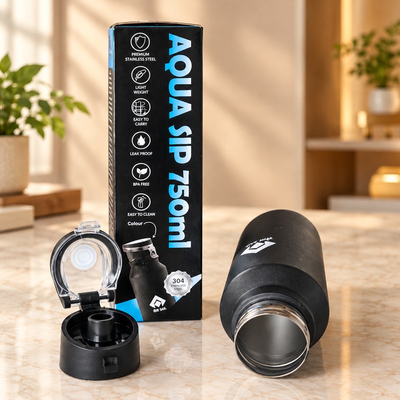 SAIL Aqua Sip Stainless Steel Water Bottle