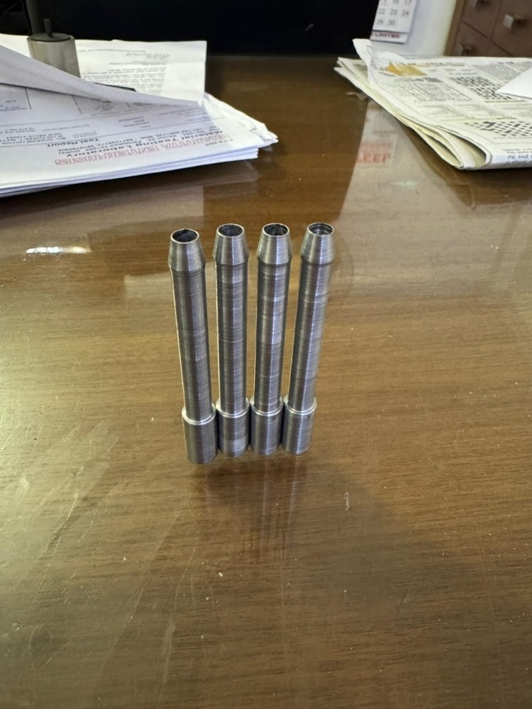 Precision CNC Turned Tapered Defense Projectile Sleeves & Nozzles