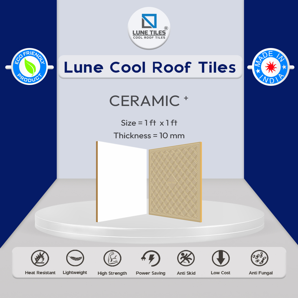 Ceramic lune Cool Roof Tiles