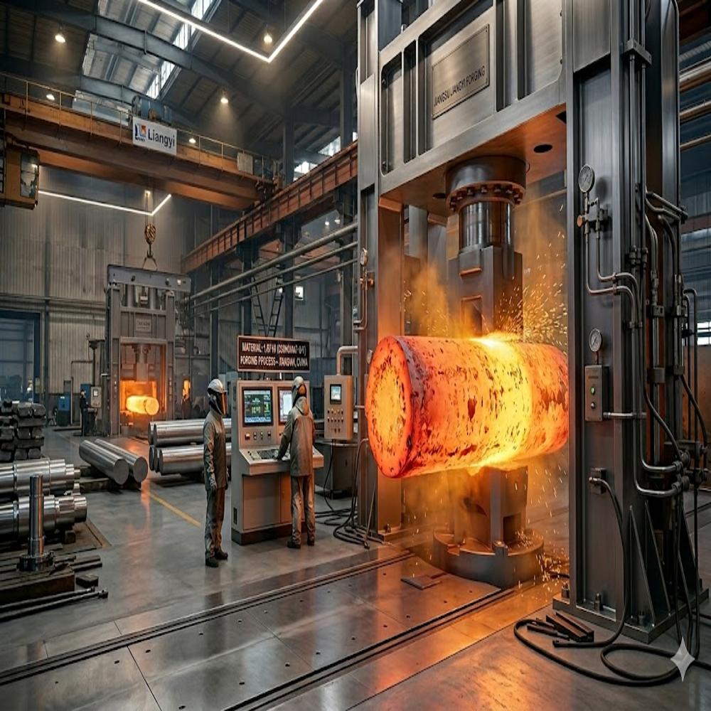 23CrNiMo7-4-7 W.Nr. 1.6749 Cr Ni Mo High Hardenability Steel Forgings for Turbine Rotor Shafts and Heavy Rotating Parts Shafts, Rings and Bars Jiangsu Liangyi