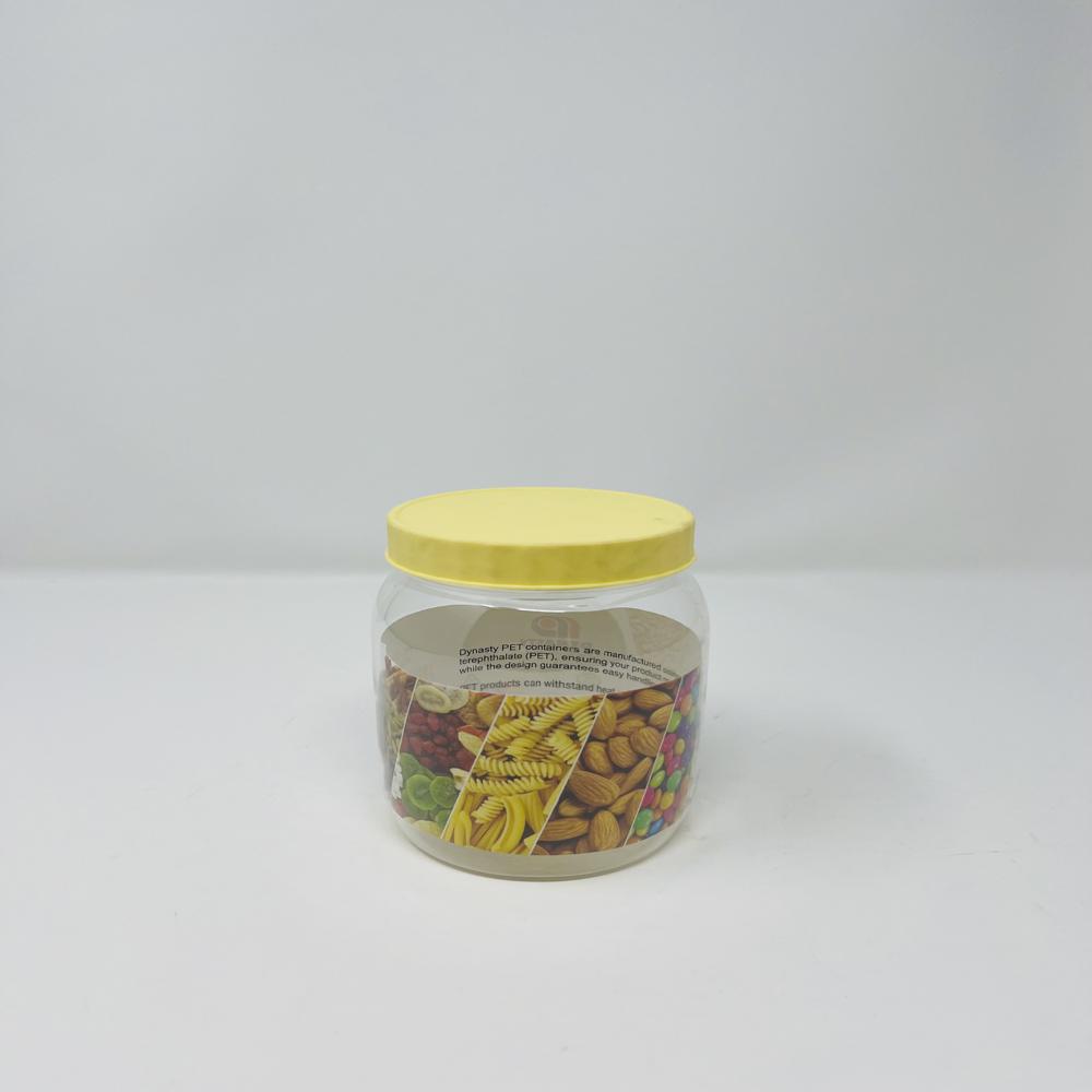 Clear Plastic Pet Food Container With Airtight Lid 750 Ml - Plastic Type: Pp