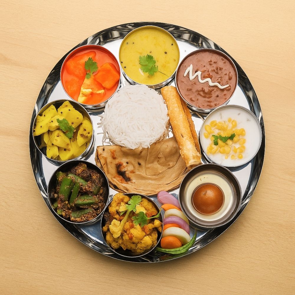 SAIL SALEM GLEAM KHUMCHA THALI (12 Inch)