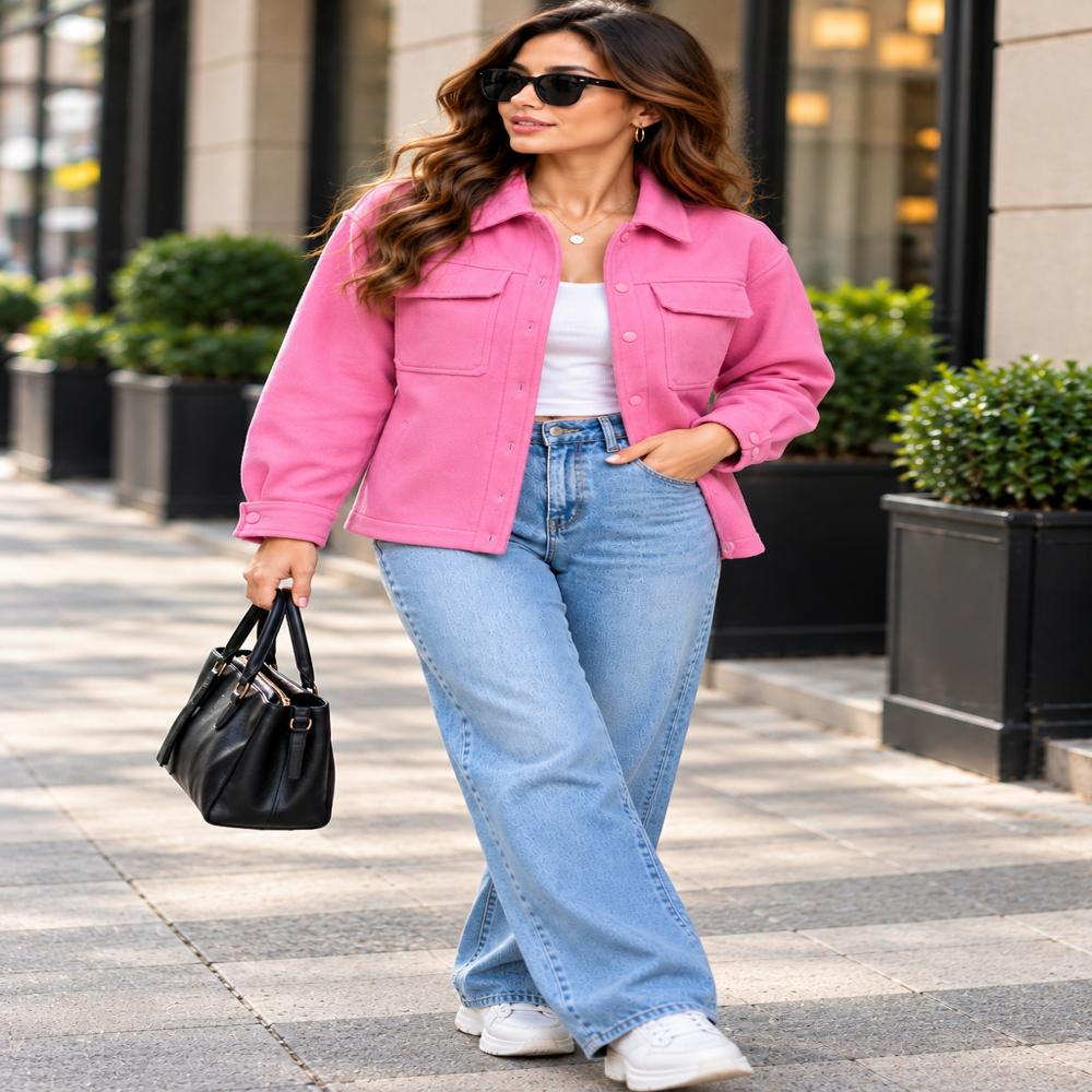 Export Surplus Women Jacket Pink - Age Group: 18+