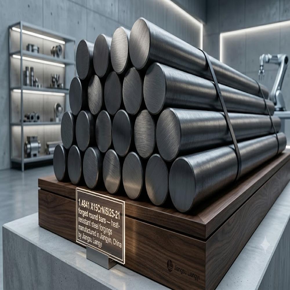 AISI 314  UNS S31400 1.4841 High Silicon Heat Resistant Stainless Forgings for Furnace and Kiln Parts Rings, Fixtures and Bars Jiangsu Liangyi