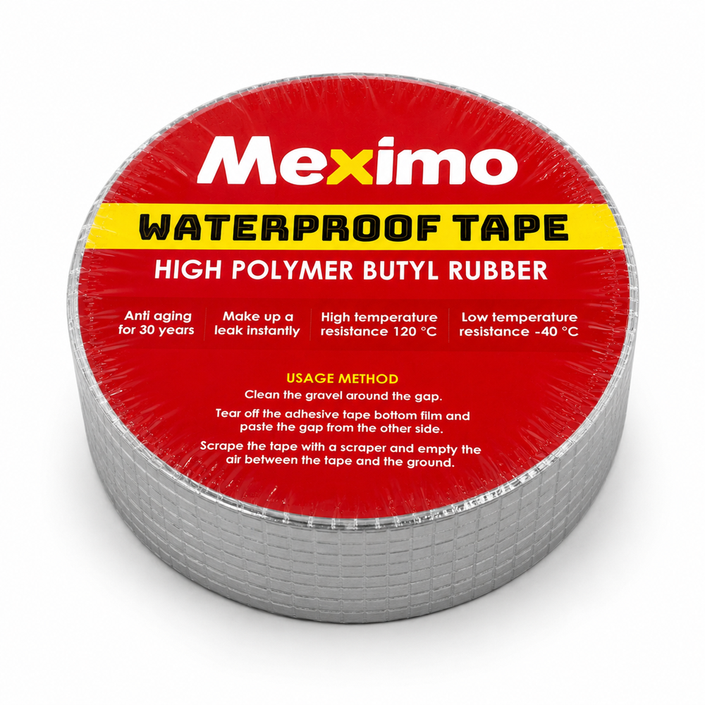 Butyl Rubber Waterproof Tape - Color: Grey