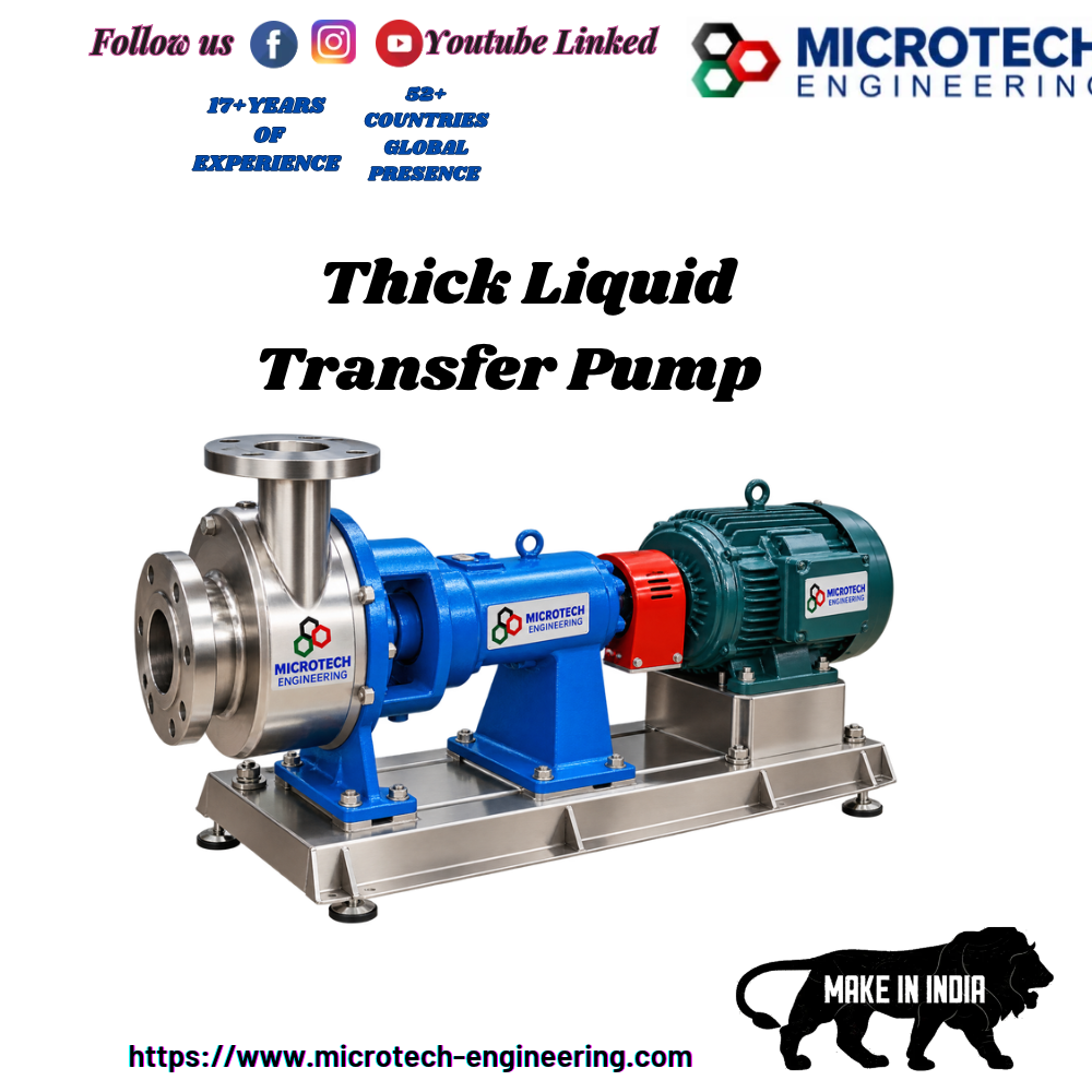 Thick Liquid Transfer Pump