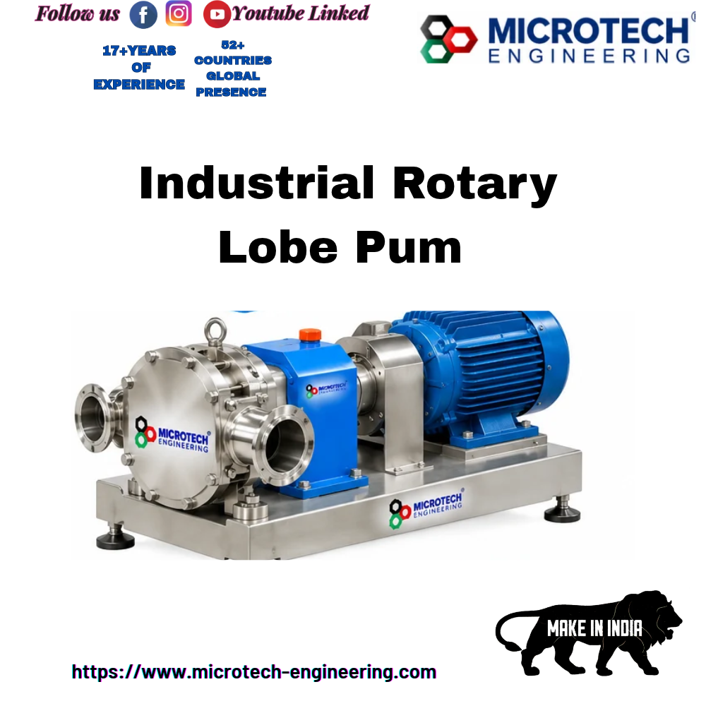 Industrial Rotary Lobe Pump