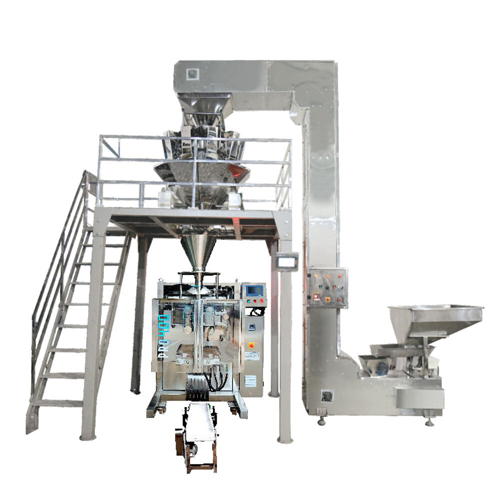 High Speed 14 Head Weigher With Double Servo Bagger