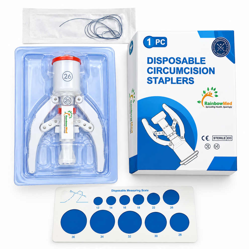 RainbowMMed Circumcision Stapler Device Disposable Circumcision anastomotic Stapler Kit ZSR Device