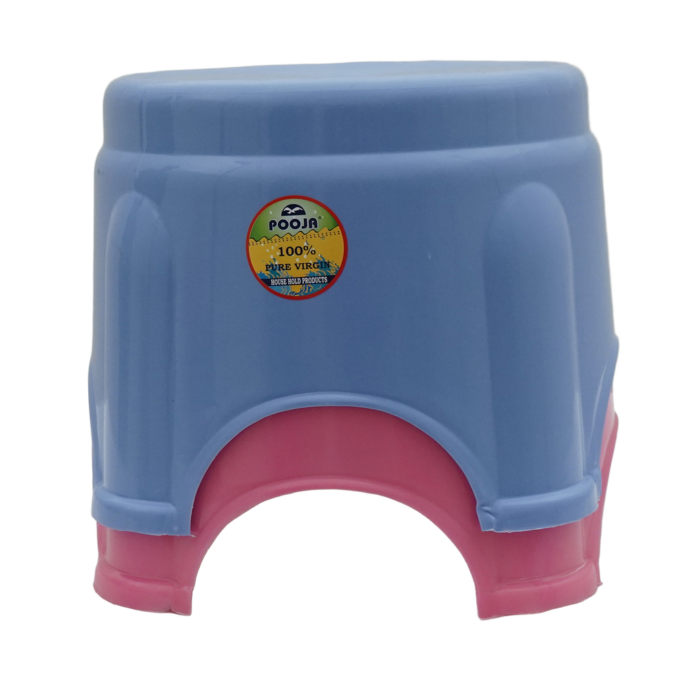 Round Plastic Jumbo Panda Stool