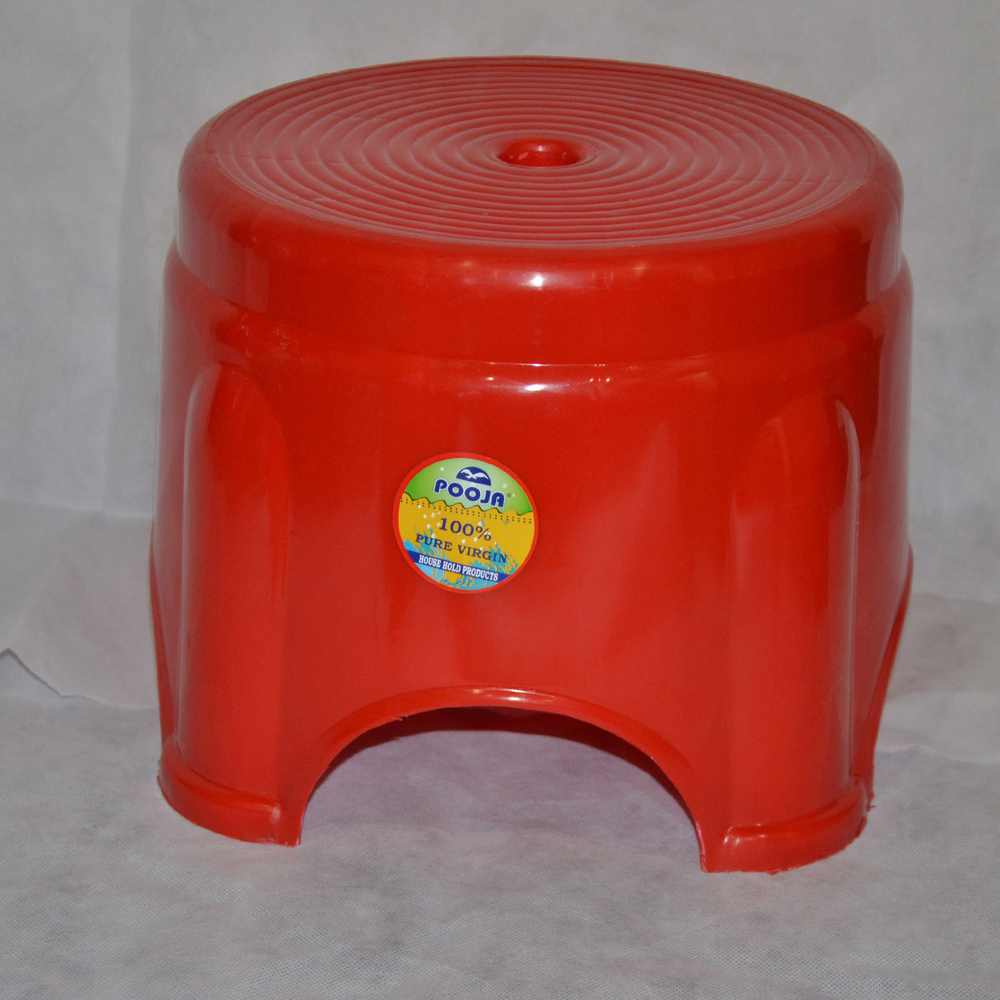 Round Plastic Jumbo Panda Stool
