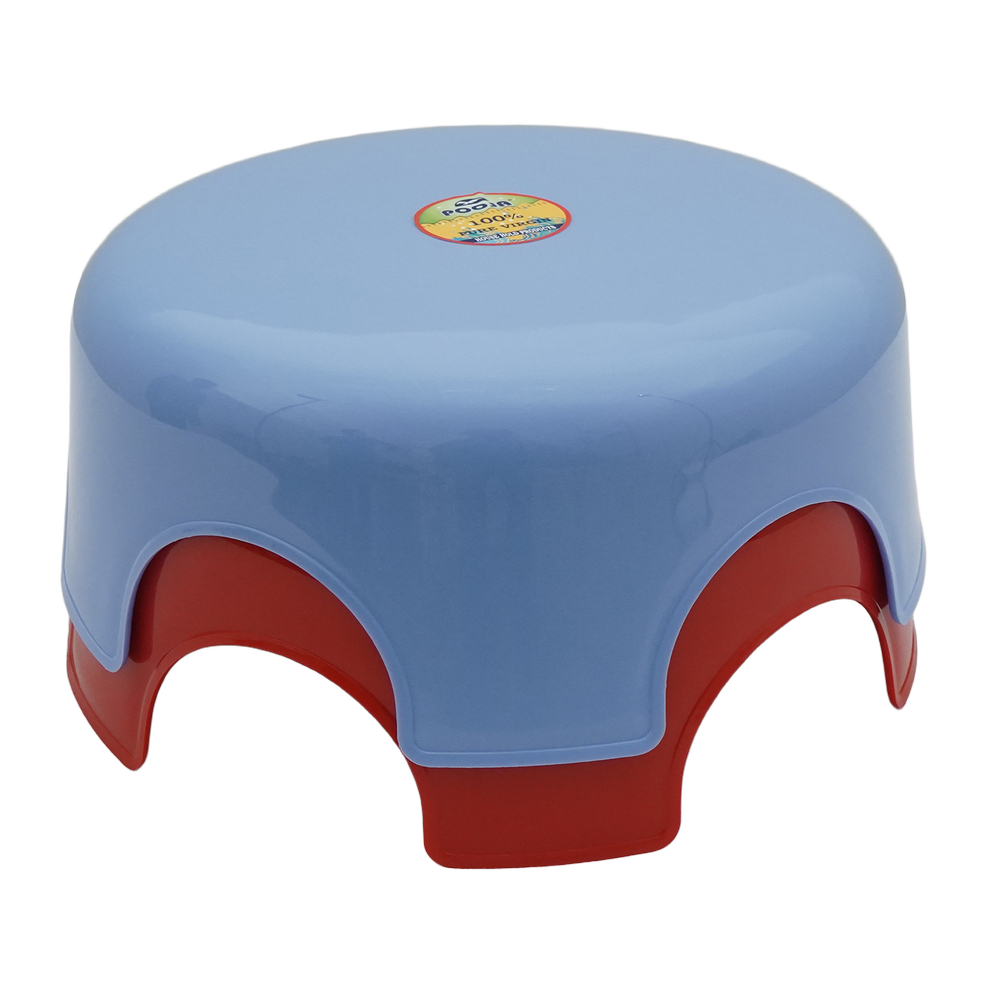 Round Plastic Bathroom Stool