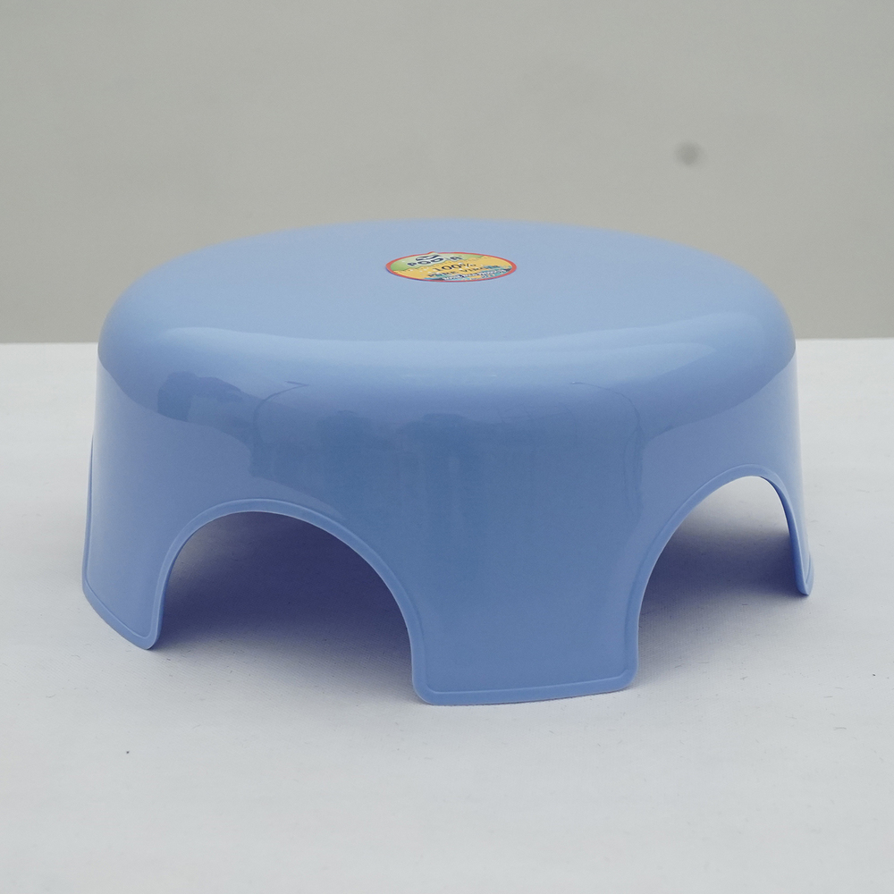 Round Plastic Bathroom Stool