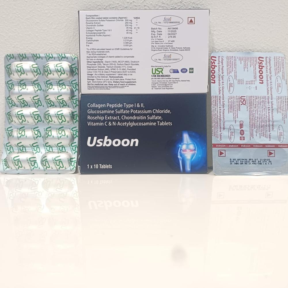 Usboon Tablets - Drug Type: General Medicines