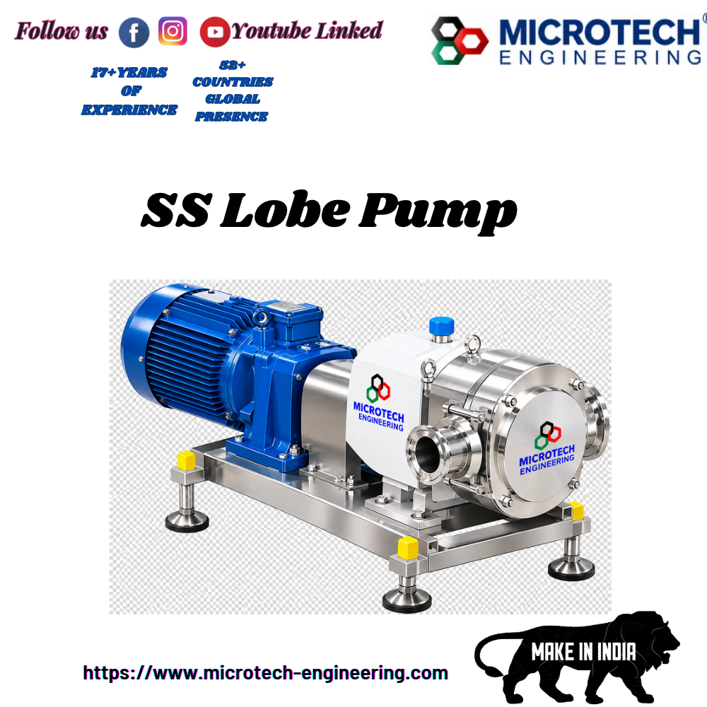 SS Lobe Pump