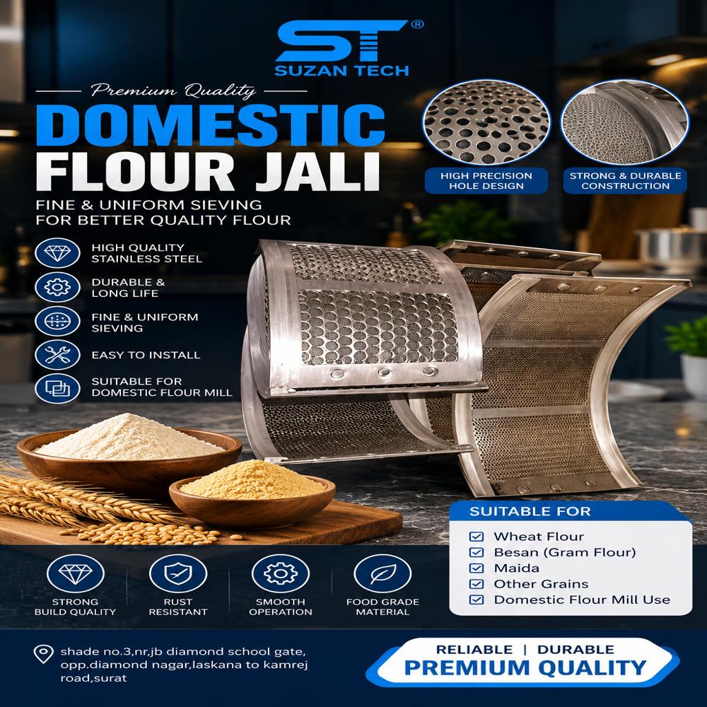 Atta Chakki Jali - Capacity: 30 Kg/hr