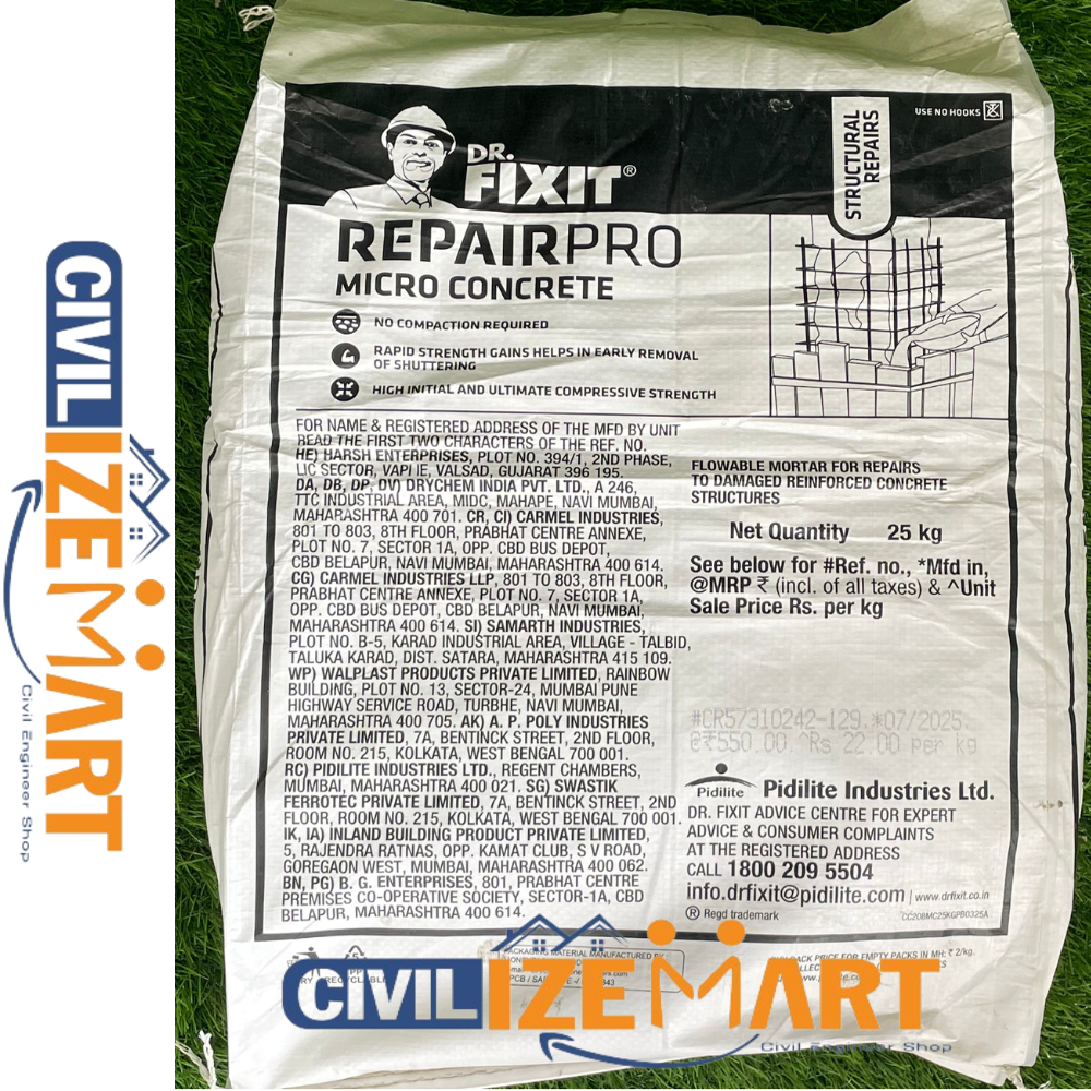 Dr Fixit Repair Pro Micro Concrete