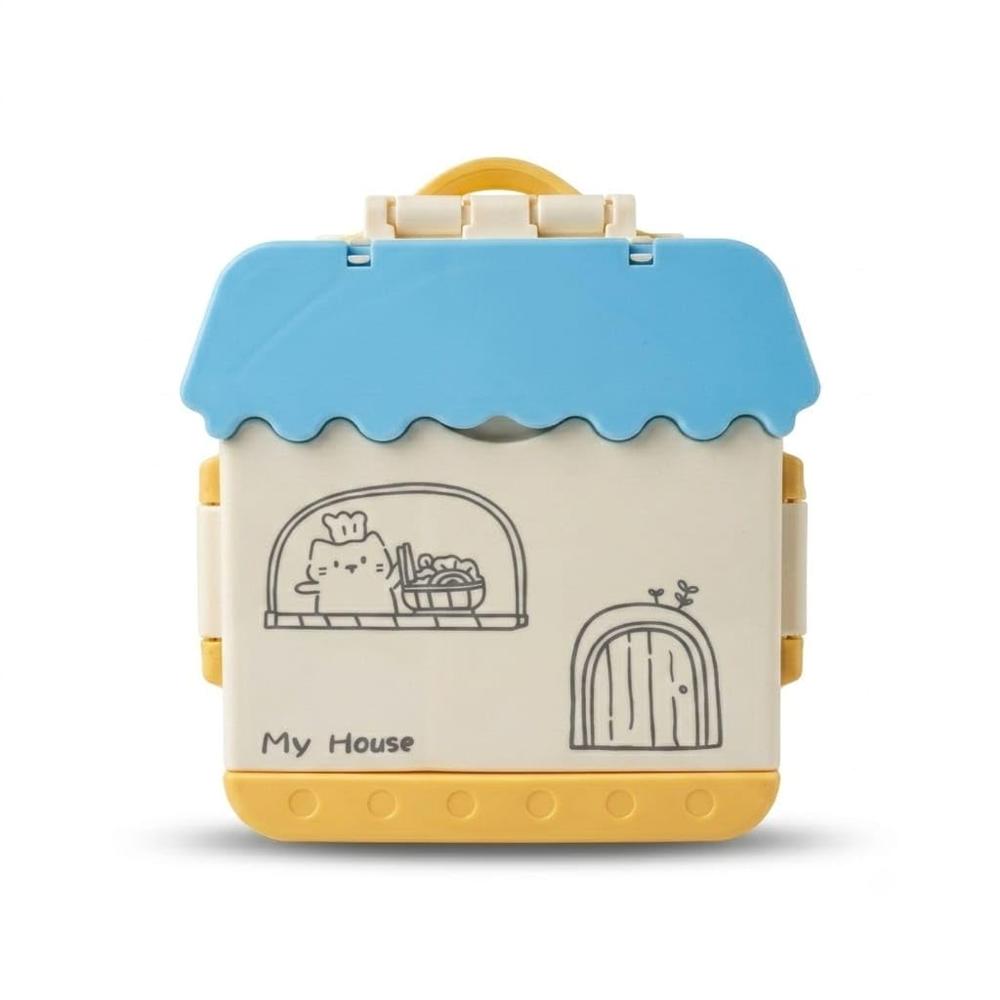 Plastic House Shaped Storage Container
