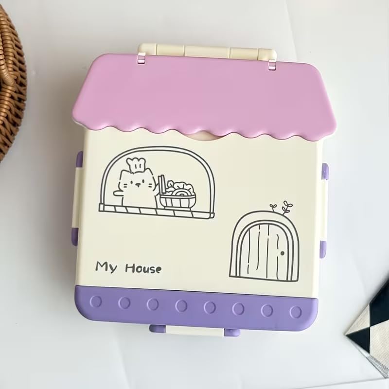 Plastic House Shaped Storage Container