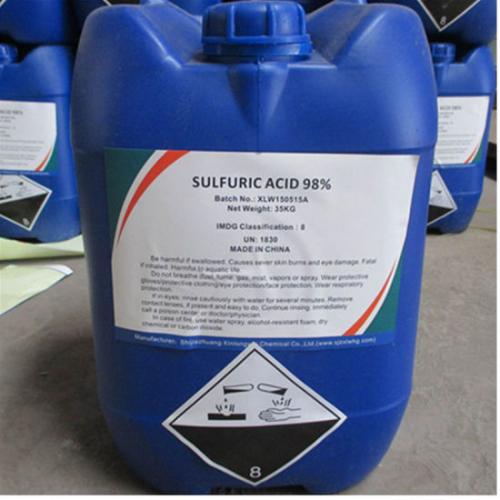Sulfuric Acid - Physical Form: Liquid