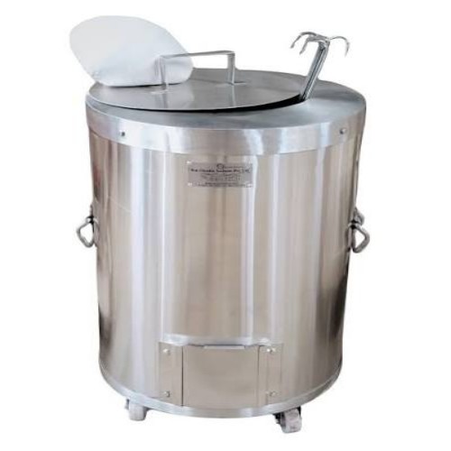Stainless Steel Round Tandoor - Capacity: 200 Kg